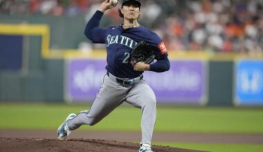 Mariners All-Star Bryan Woo to miss Thursday start with pectoral tightness as playoffs approach