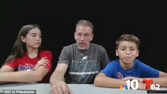 Feltwell has now told NBC 10 Philadelphia that he wanted to set a good example for his son