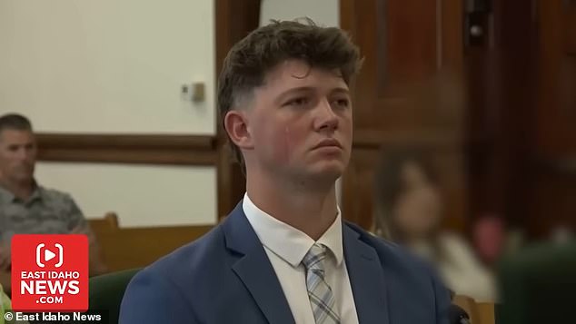 Candon Dean Dahle, 22, was sentenced by to a minimum of five and a maximum of 10 years in prison by Idaho Judge Steven Boyce before that sentence was reduced significantly