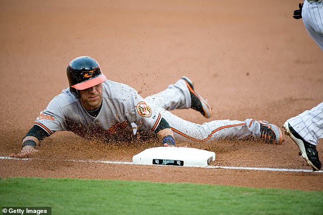 Roberts, seen in 2009, played 13 seasons for the Orioles and made two All-Star teams