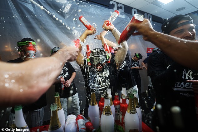 The Yankees needed a 3-2 victory over one of the worst teams in baseball to secure their spot