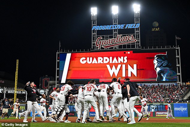 The Guardians are the last AL team in the playoffs, eliminating the Houston Astros