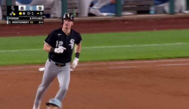 Montgomery's ninth-inning homer leads White Sox to 10-9 win over Nationals