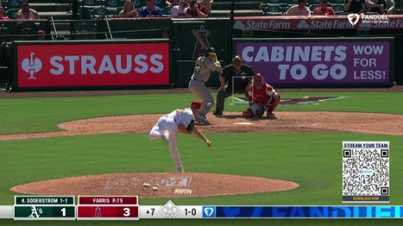 Travis d'Arnaud's RBI double in eighth inning lifts Angels to 4-3 win over Athletics