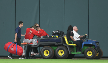 Taylor Ward injury: Angels' Jo Adell calls out Astros stadium after teammate bloodied in crash into OF wall