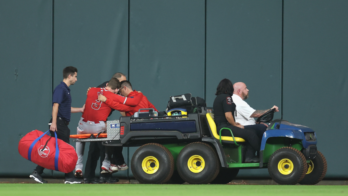 Taylor Ward injury: Angels' Jo Adell calls out Astros stadium after teammate bloodied in crash into OF wall