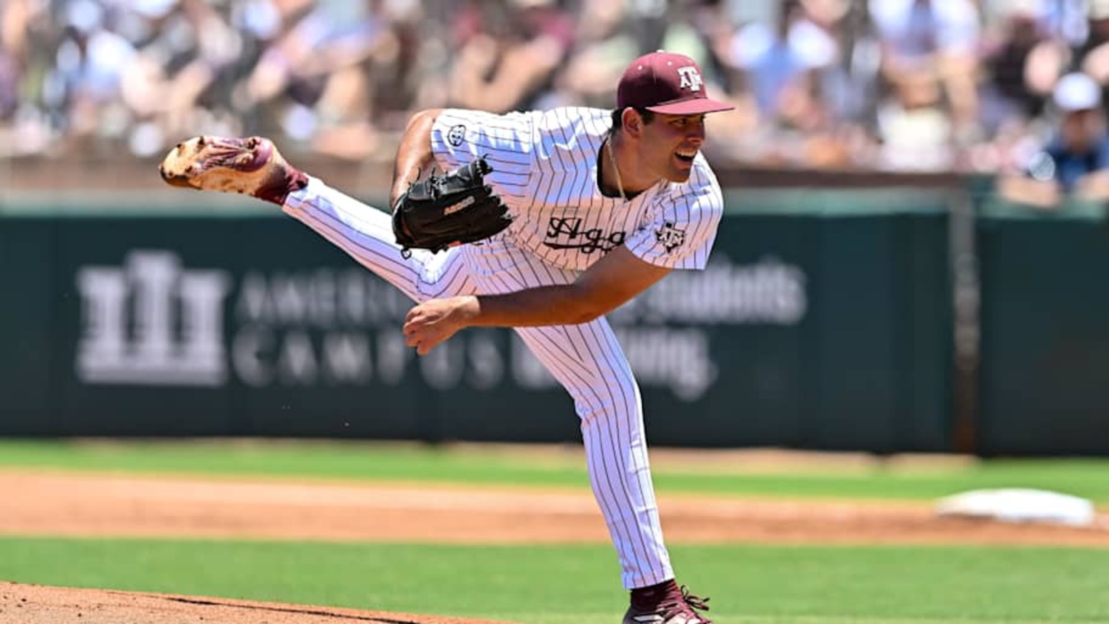 How Former Texas A&M Pitcher Continues To Make History In MLB Draft League