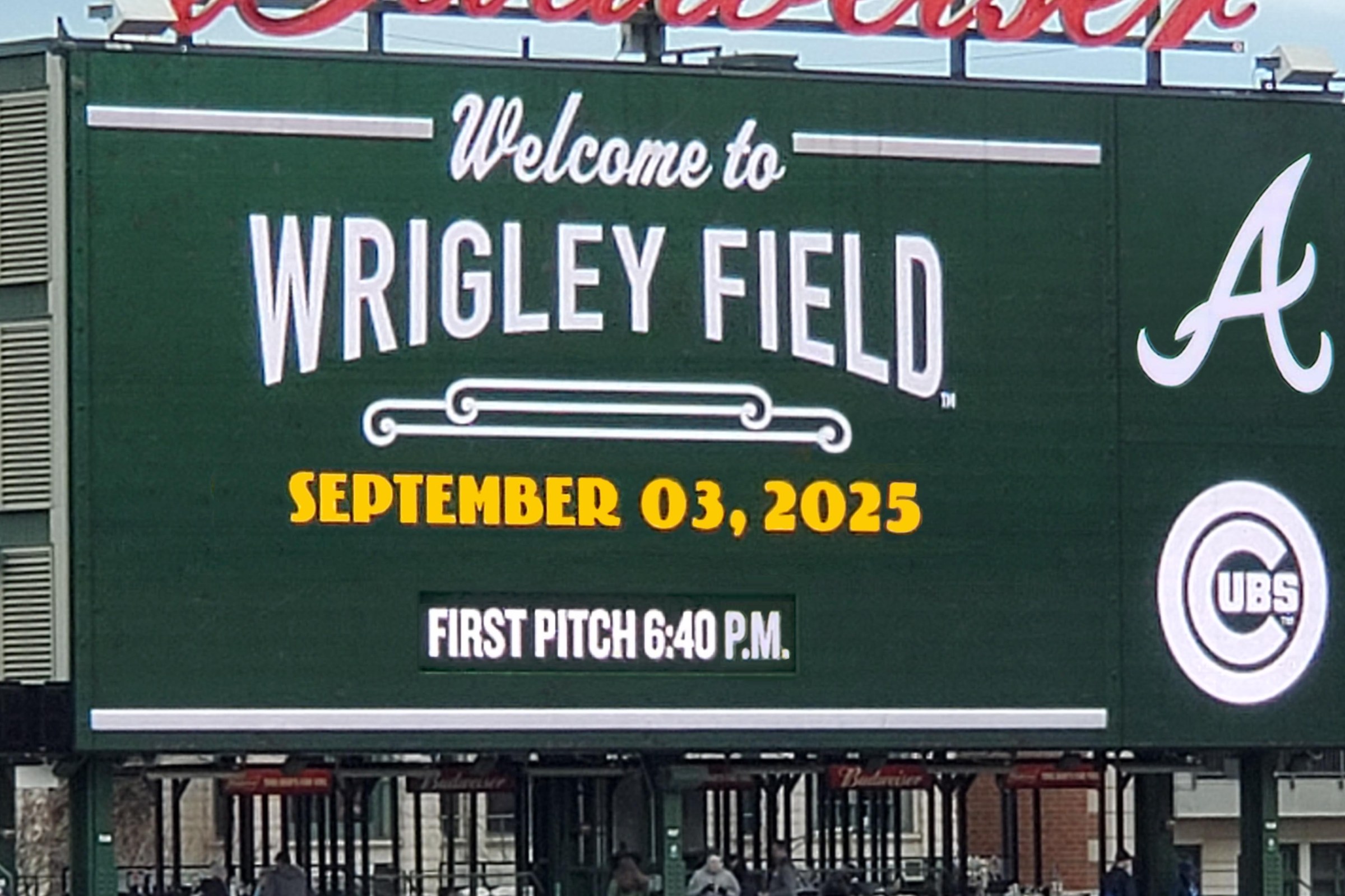 Cubs vs. Braves Wednesday 9/3 game threads