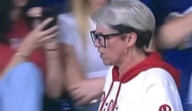 'Phillies Karen' vs. everyone: New video shows her flipping off crowd, arguing with fans