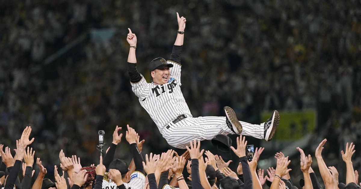 Baseball: Tigers win Central League pennant at record pace