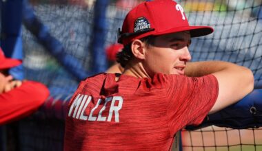 Can Phillies Prospect Aidan Miller Replace Trea Turner Or Alec Bohm? Uh, Not Yet