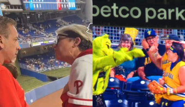 Savannah Bananas troll ‘Phillies Karen’ with hilarious reenactment at Petco Park: Watch