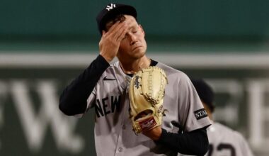 Yankees lose series finale to Red Sox despite Aaron Judge's 48th homer