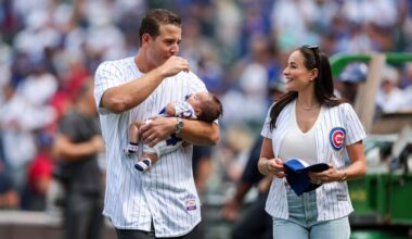 Anthony Rizzo feted in ceremony at Wrigley Field