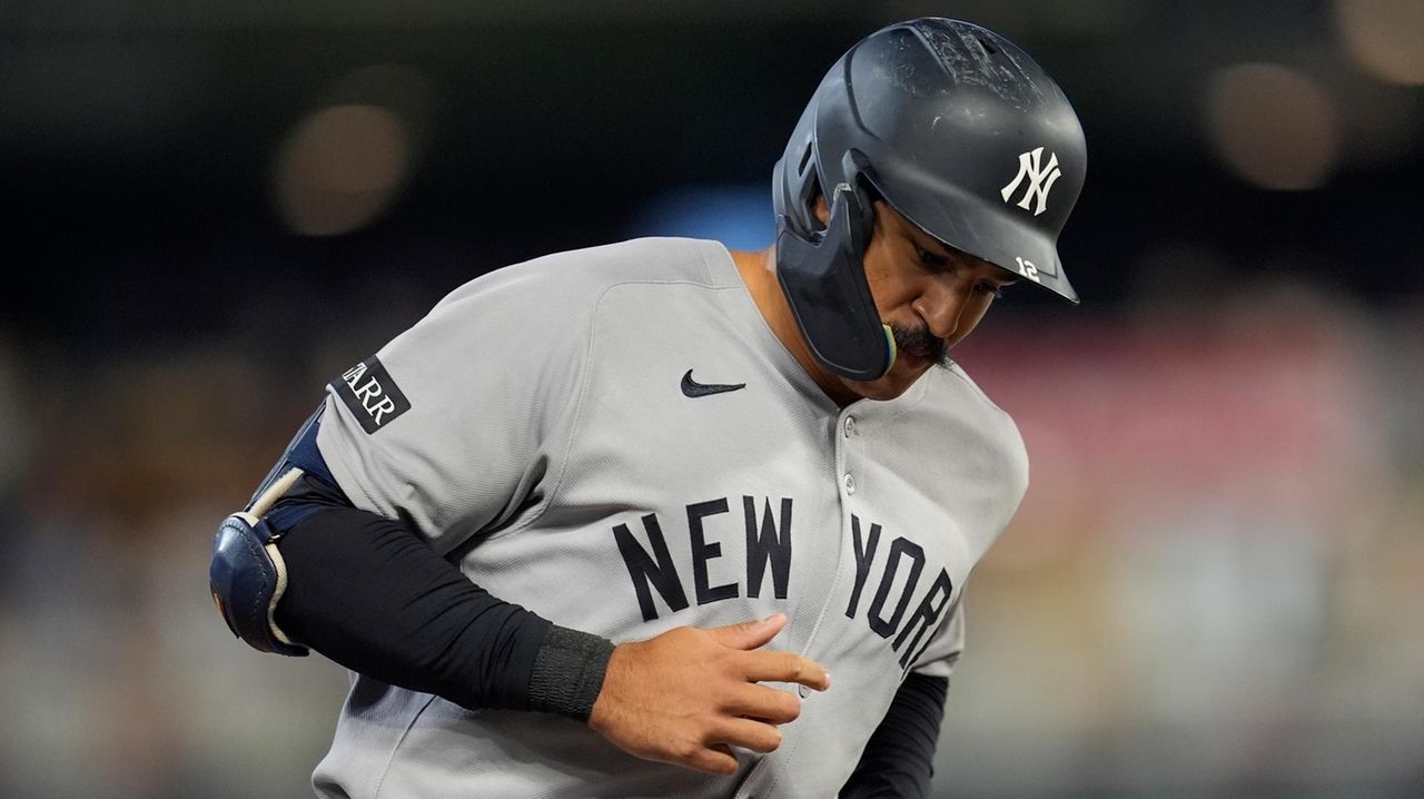 Yankees' Trent Grisham homers twice, helps club take series from Twins