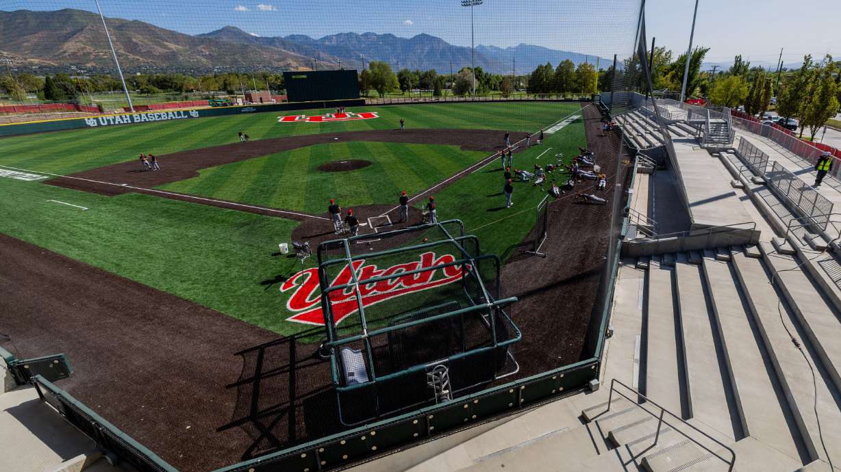 'It's going to be our home': Utes on-campus baseball stadium taking shape