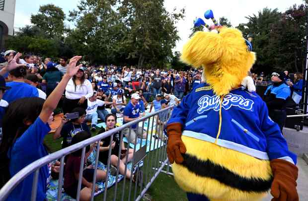 Maverick, the newly announced mascot of the Ontario Tower Buzzers,...