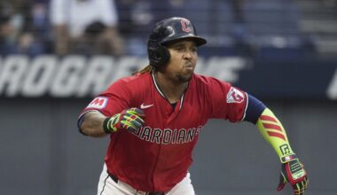 Guardians take 7-game win streak into game against the Twins