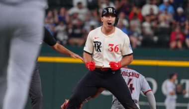 Texas Rangers play final game in current iteration of City Connect jerseys