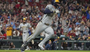 Turang has RBI single in 10th as Brewers beat Cardinals 3-2, cut magic number for division to 1