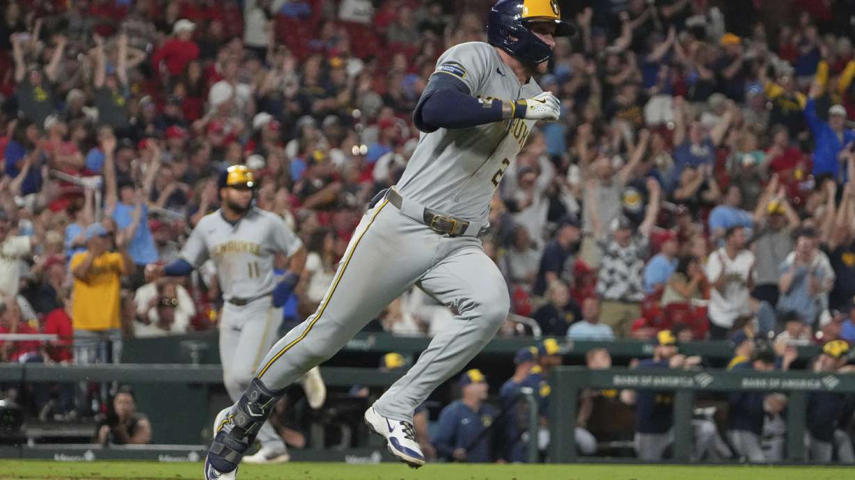 Turang has RBI single in 10th as Brewers beat Cardinals 3-2, cut magic number for division to 1