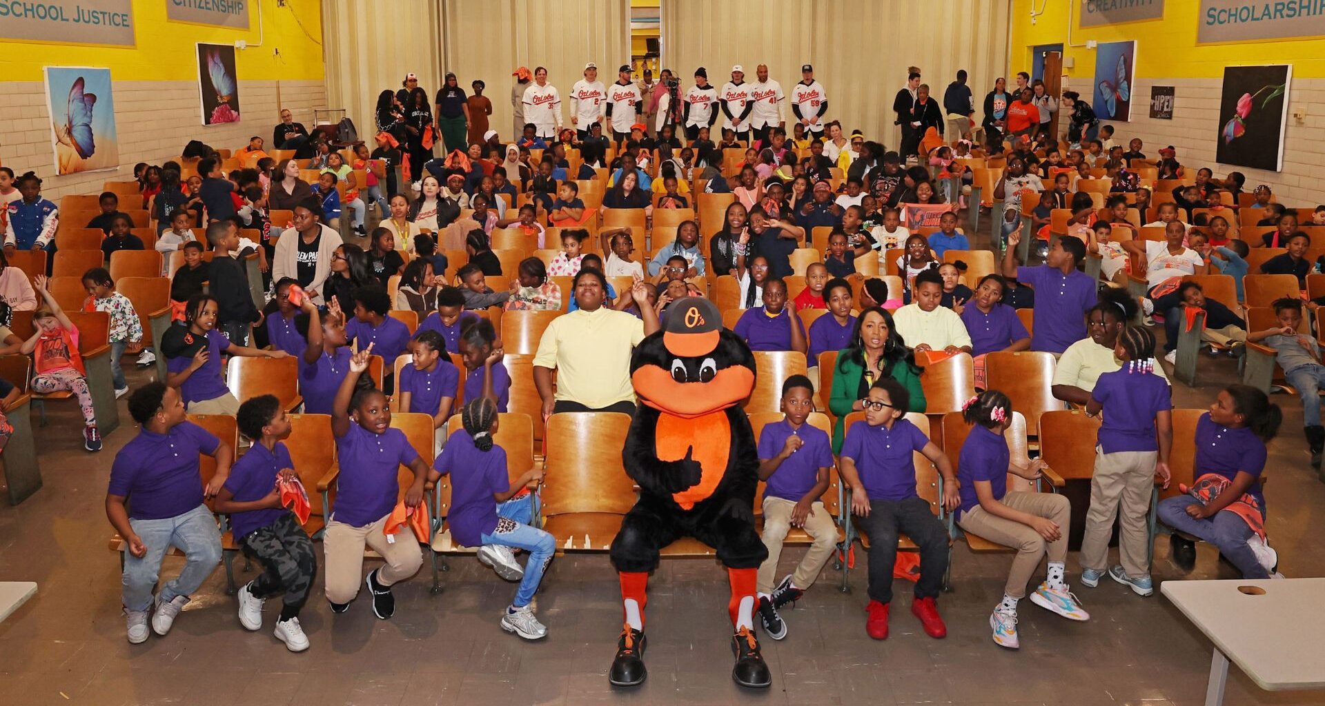 Orioles go all in on Harlem Park school, setting the bar for MLB community outreach 