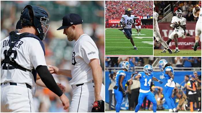 Tigers clinch to division, Lions in Baltimore, Michigan and MSU open Big Ten play