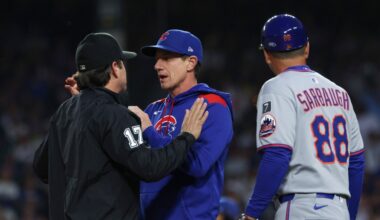 Chicago Cubs lose 8-5 to New York Mets at Wrigley Field