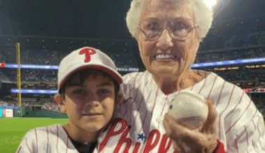 Young boy at Phillies game gifts foul ball to fellow fan celebrating her 80th birthday: "I was so shocked"