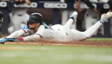 Wagaman's three RBIs lift Marlins to 5-0 victory over Nationals