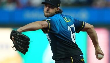 Aaron Nola takes perfect game into 6th, moves to 2nd on Phillies' strikeout list in win over Twins