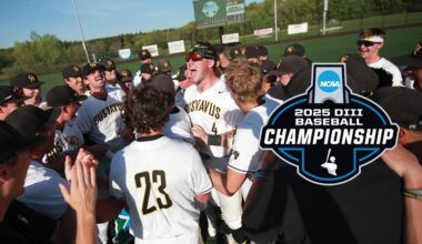 Gustavus Baseball Selected to Host NCAA Regional