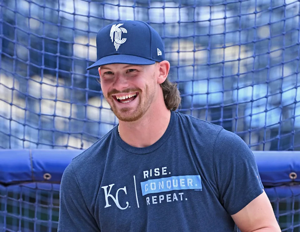 Kansas City Royals shortstop Bobby Witt Jr. (7)© Peter Aiken-Imagn Images