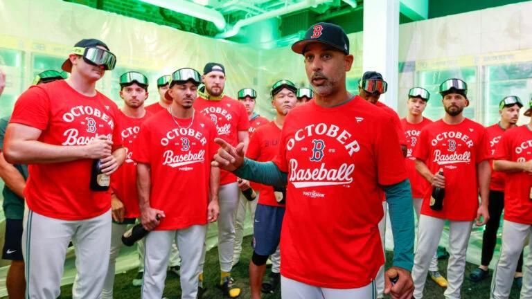 Alex Cora admits Red Sox were ‘a little hungover’ heading into Saturday’s game vs. Tigers