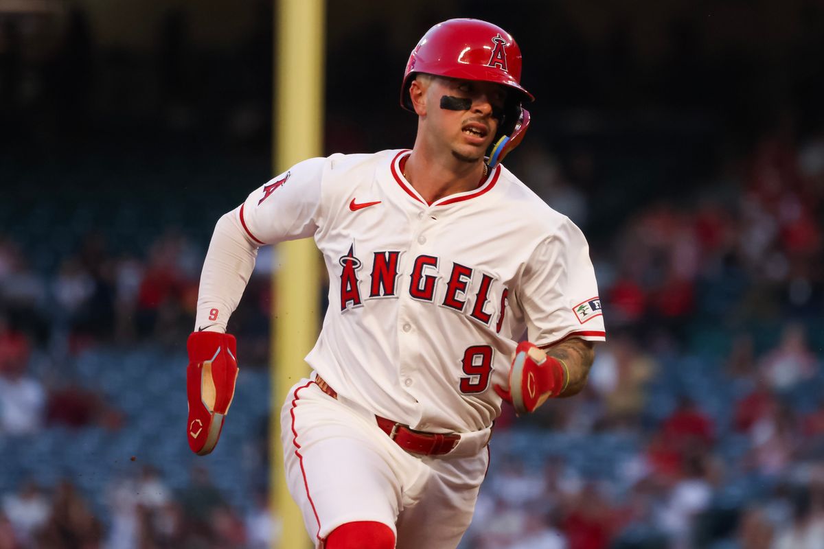 Los Angeles Angels infielder Zach Neto (9) runs during the MLB game against the Sacramento Athletics Friday September 5th, 2025 at Angel's Stadium in Anaheim, Calif. Los Angeles Angels infielder Zach Neto (9) runs during the MLB game against the Sacramento Athletics Friday September 5th, 2025 at Angel's Stadium in Anaheim, Calif.