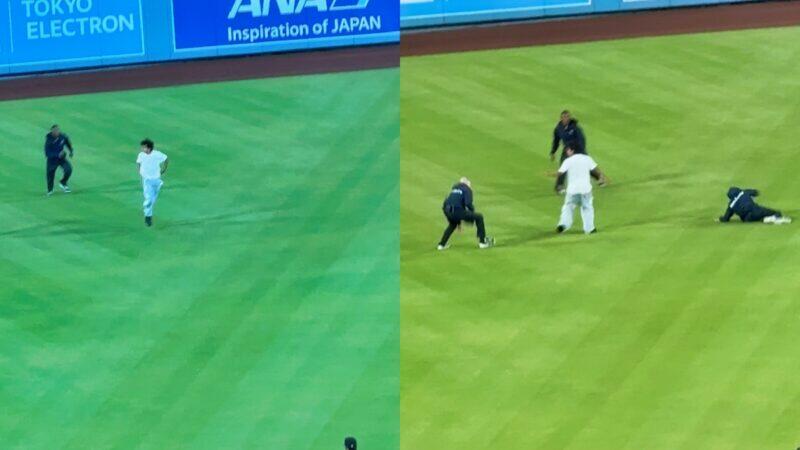 MLB Fan Gets Brutally Taken Down By Multiple Guards At Dodgers vs. Rockies Game [VIDEO]