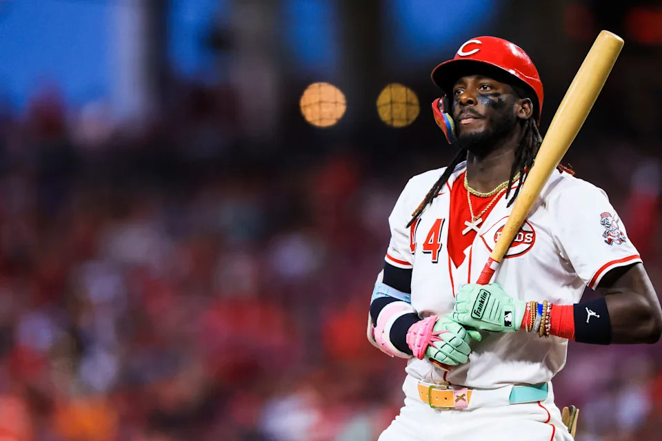 Elly De La Cruz and the Reds entered play Sept. 12 only 1 1/2 games out of the final National League wild card playoff spot, owned by the New York Mets. The Reds were to begin a three game road series against the Athletics.