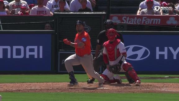 Astros hit four homers in season-ending 6-2 win over Angels
