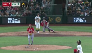 Kurtz hits 493-foot grand slam, longest MLB homer this season, as Athletics beat Reds 11-5