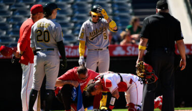 What Happened To Logan O’Hoppe? Breaking Down The Angels Catcher’s Shocking Injury