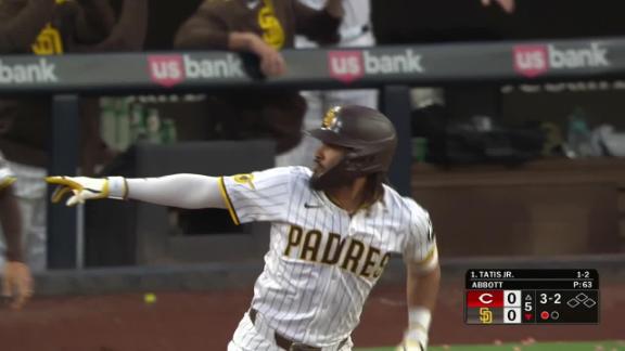 De La Cruz and Andujar lead late rally that gives the Reds a 2-1 win over the Padres