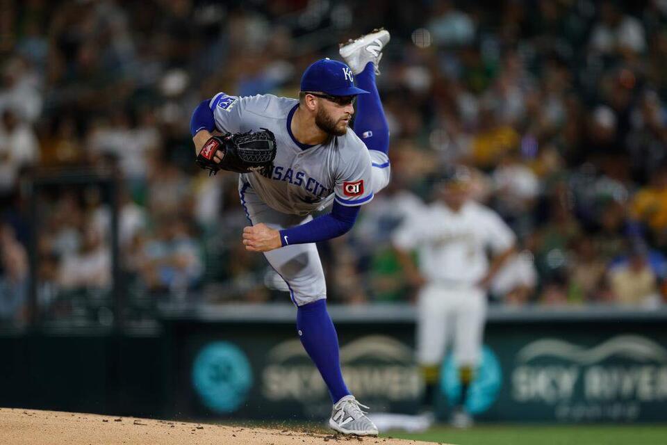 Royals fall to Athletics, but Noah Cameron puts final touch on stellar rookie year