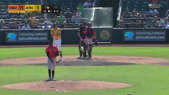 Christian Walker has HR, 3 RBIs to back Framber Valdez's strong start as Astros beat A's 11-5