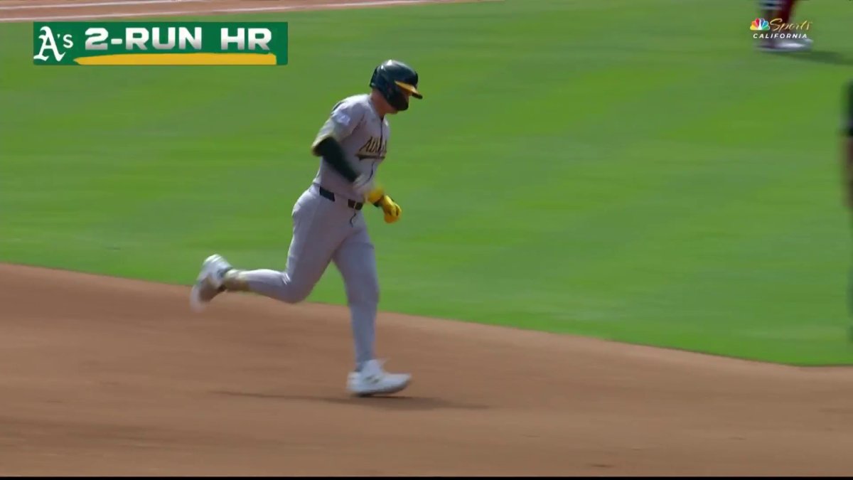 Zack Gelof, JJ Bleday hit back-to-back Athletics home runs – NBC Sports Bay Area & California