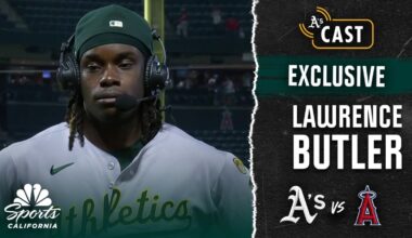 Lawrence Butler discusses Athletics’ dynamic after big win – NBC Sports Bay Area & California