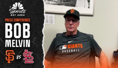 Bob Melvin disappointed by Giants performance in loss to Cardinals – NBC Sports Bay Area & California