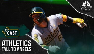 Athletics can’t complete rally, fall to Angels in series finale – NBC Sports Bay Area & California