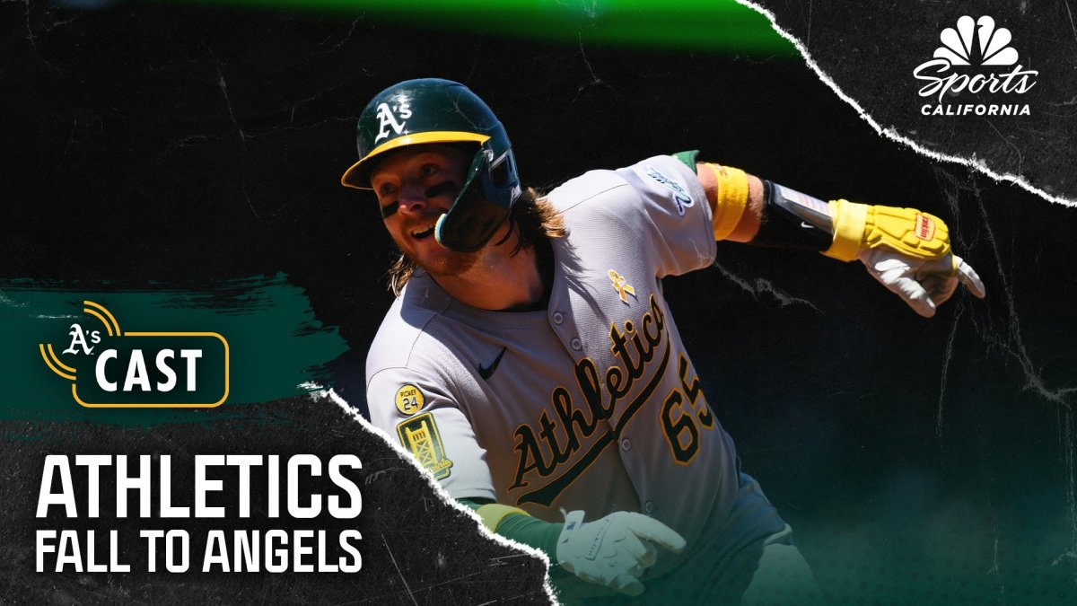 Athletics can’t complete rally, fall to Angels in series finale – NBC Sports Bay Area & California