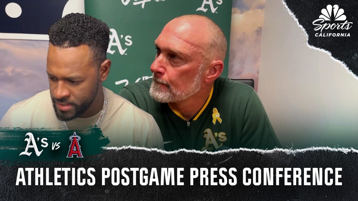 Mark Kotsay and Luis Severino react to Athletics’ loss to Angels – NBC Sports Bay Area & California