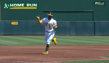 Jarren Duran loses glove over wall on Shea Langeliers homer – NBC Sports Bay Area & California